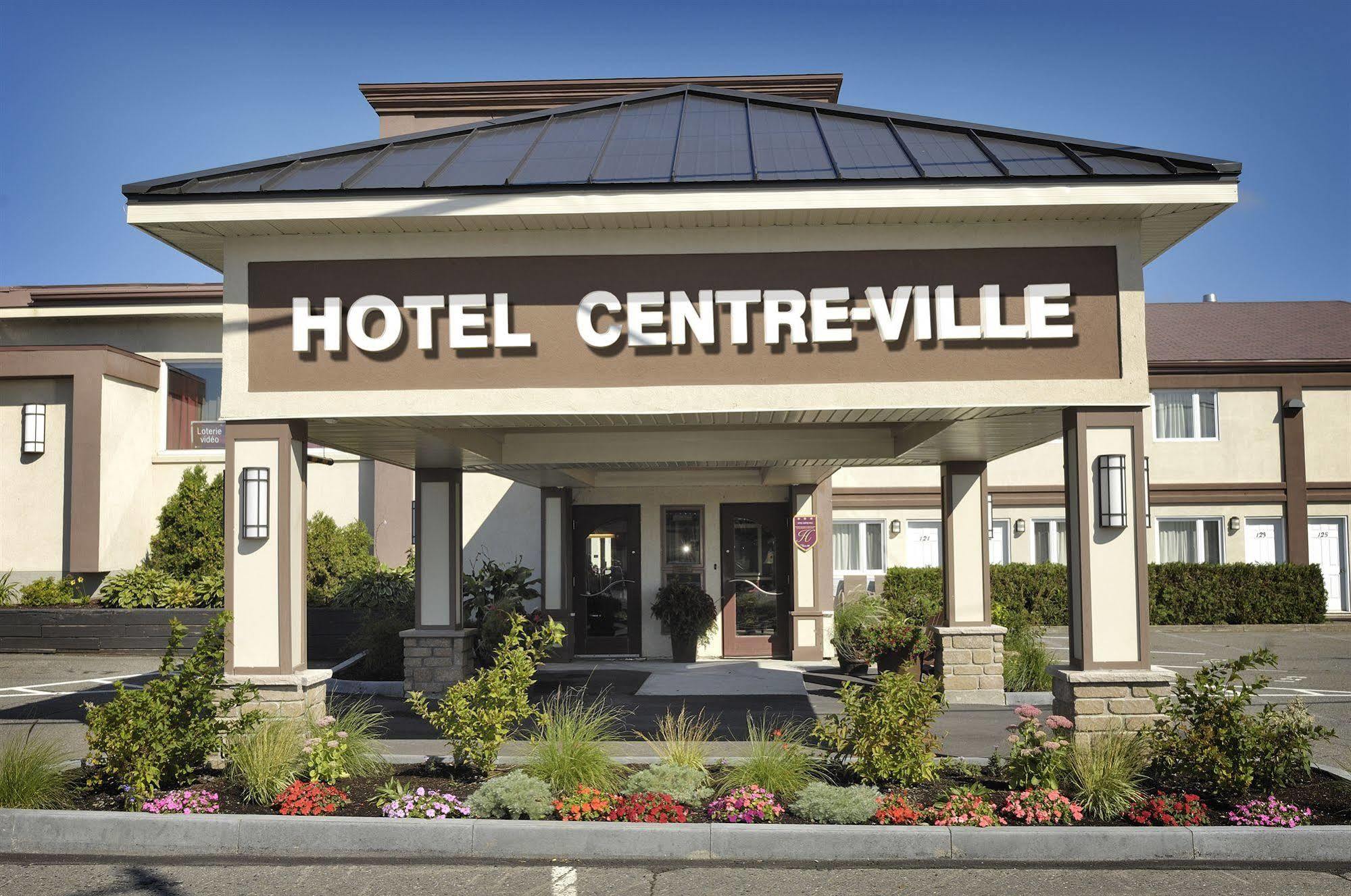 Hôtel Centre-Ville Montmagny Extérieur photo